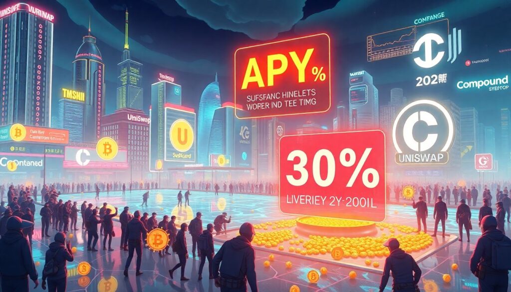 Beginner guide to understanding liquidity mining and impermanent loss - иллюстрация