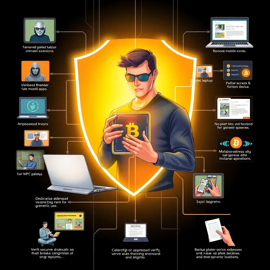 Best practices for preventing wallet tampering and device compromise securely