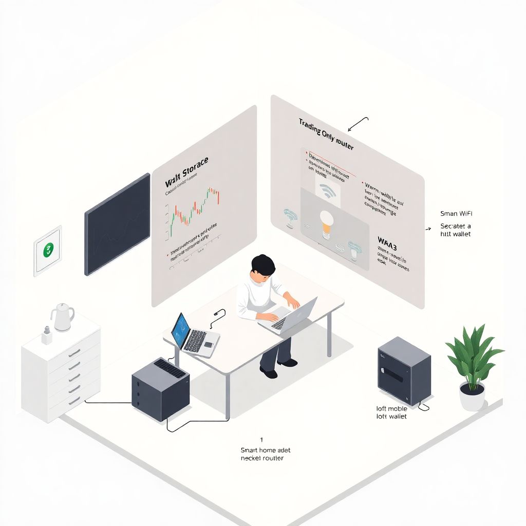 How to set up a secure crypto trading environment at home step by step