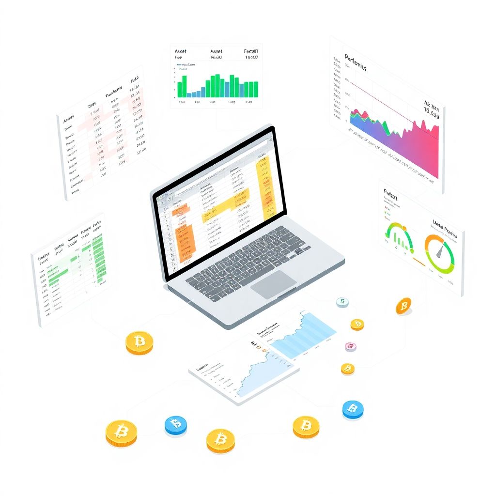 Beginner guide to tracking crypto performance with spreadsheets and dashboards