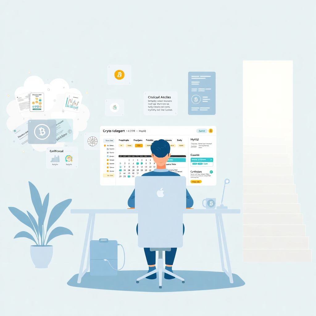 Crypto education plan for busy professionals: a practical step‑by‑step guide