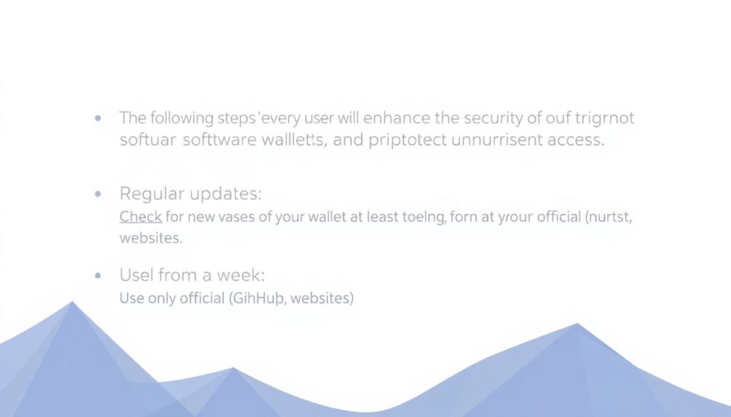 Practical tips for keeping software wallets updated and secure - иллюстрация
