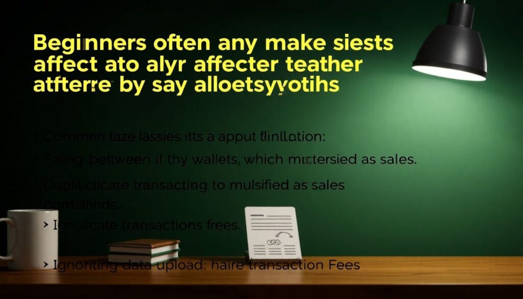 Beginner-friendly guide to using crypto tax software - иллюстрация