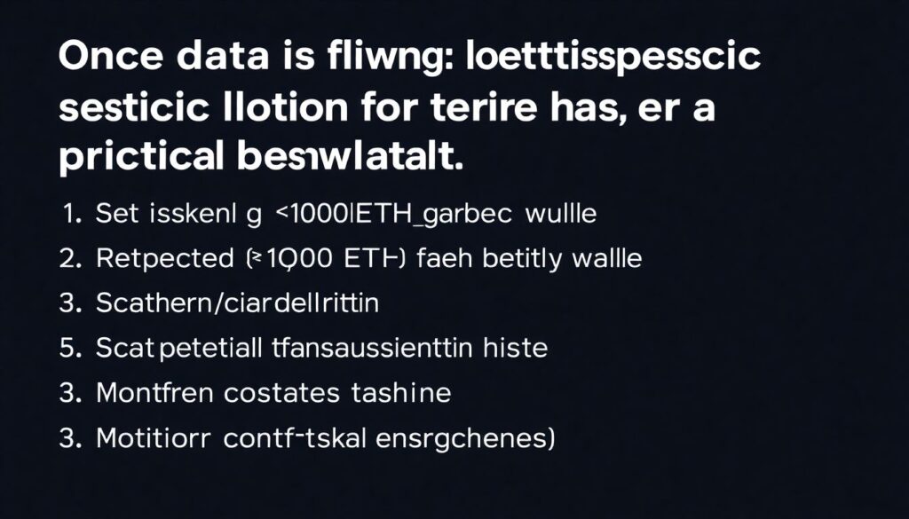 How to set up alerts for unusual blockchain activity - иллюстрация