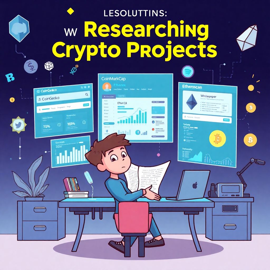 Beginner guide to researching crypto projects effectively and making informed decisions