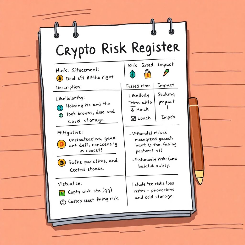 Crypto risk register for beginners: how to build your personal risk management plan