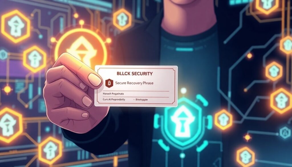 Beginner guide to crypto hardware wallet recovery phrases - иллюстрация