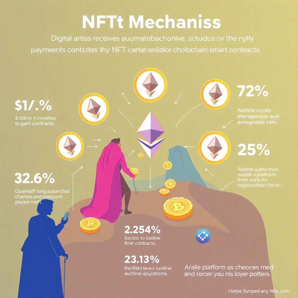 Nft royalty guide for beginners: how royalty mechanisms work in digital assets