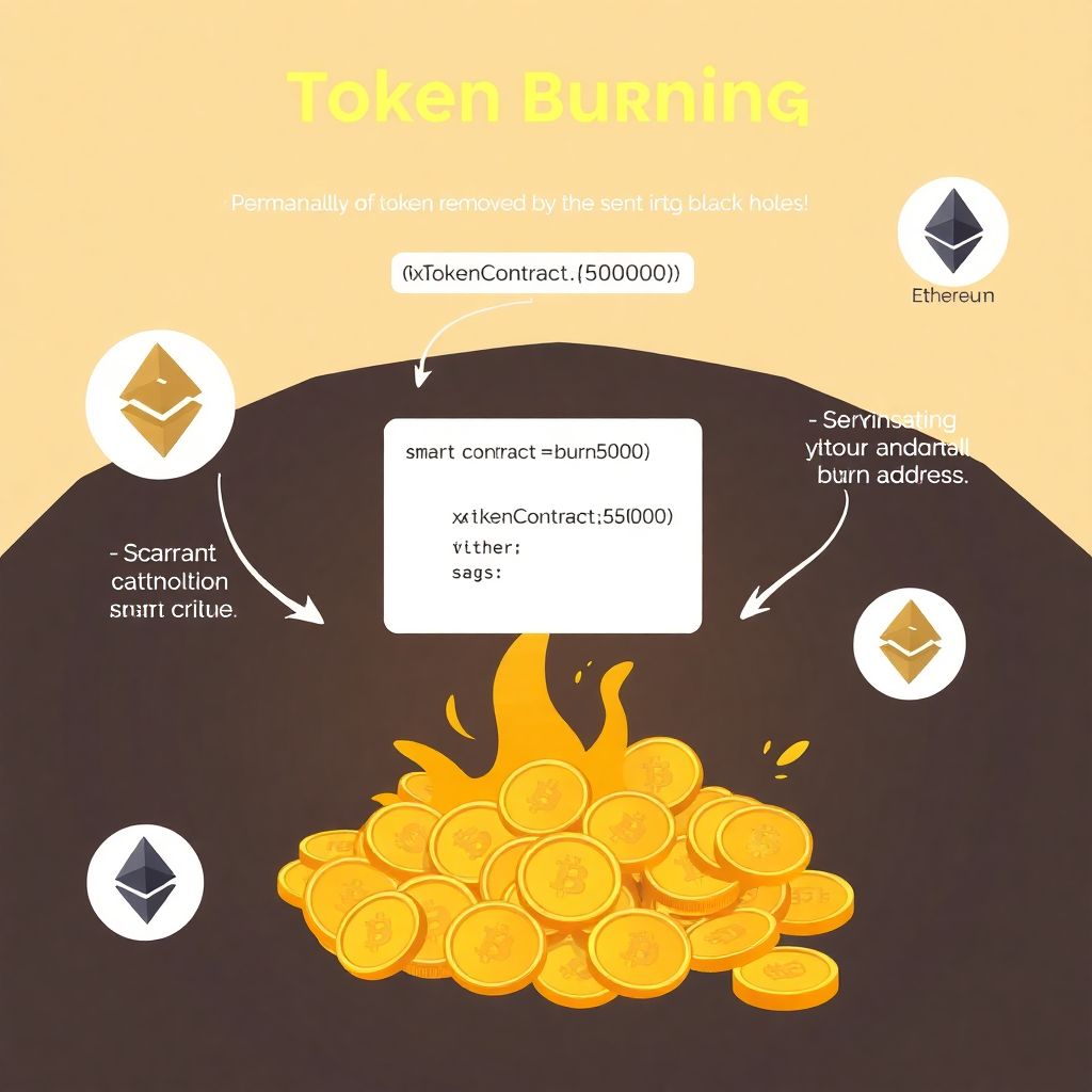 Token burn mechanics and economics explained in a beginner-friendly guide