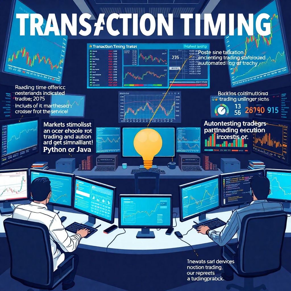 Optimize transaction timings for better trading results and increase your market efficiency