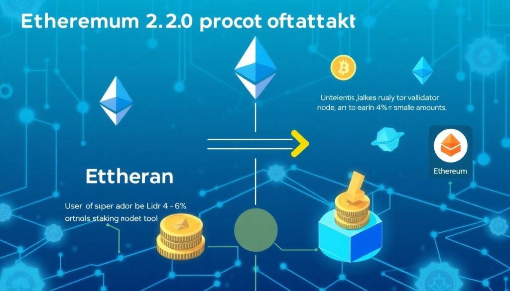 How to earn passive income with crypto staking - иллюстрация