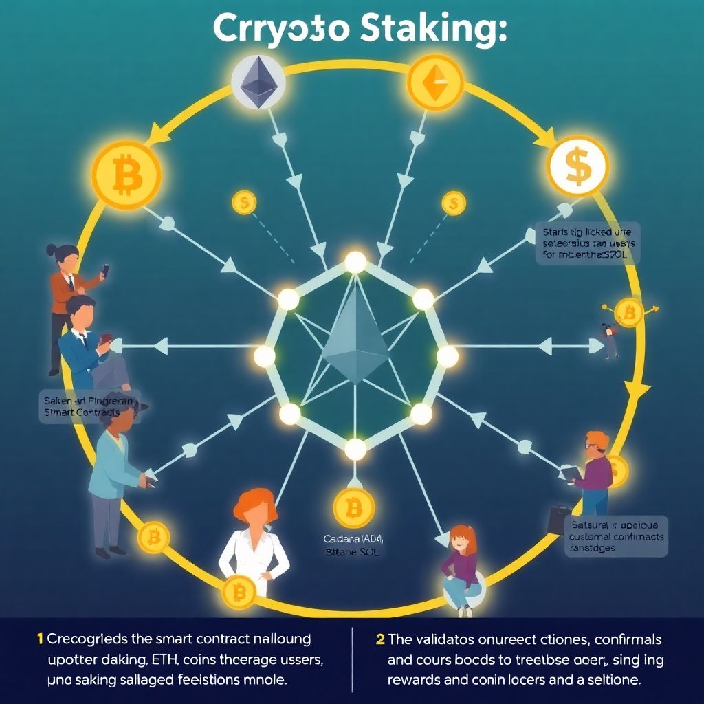 Crypto staking passive income: how to earn rewards with minimal effort
