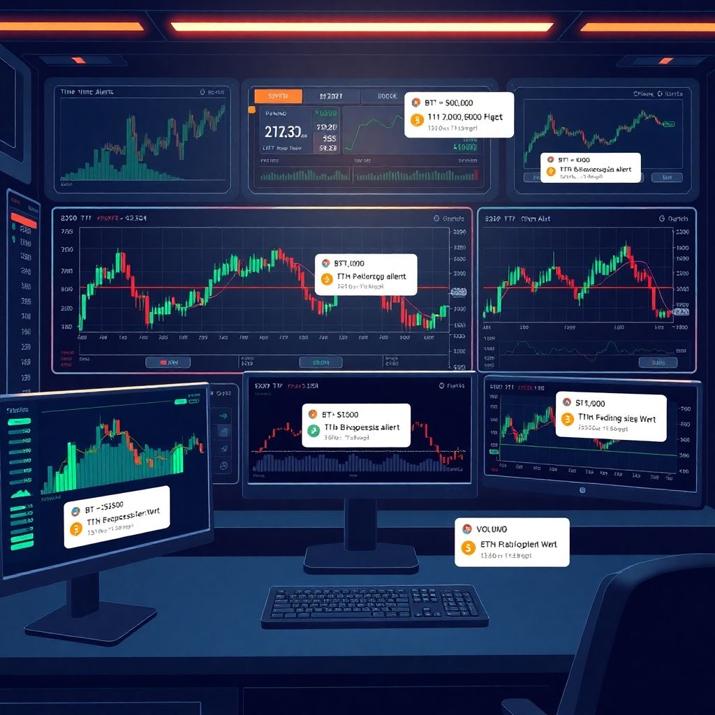 Crypto price alerts help you stay ahead in the market with timely updates and insights