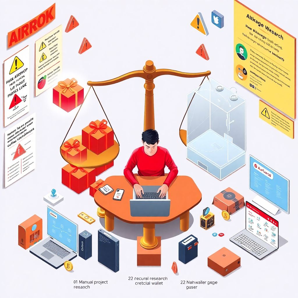 How to identify legitimate crypto airdrops and partnerships safely