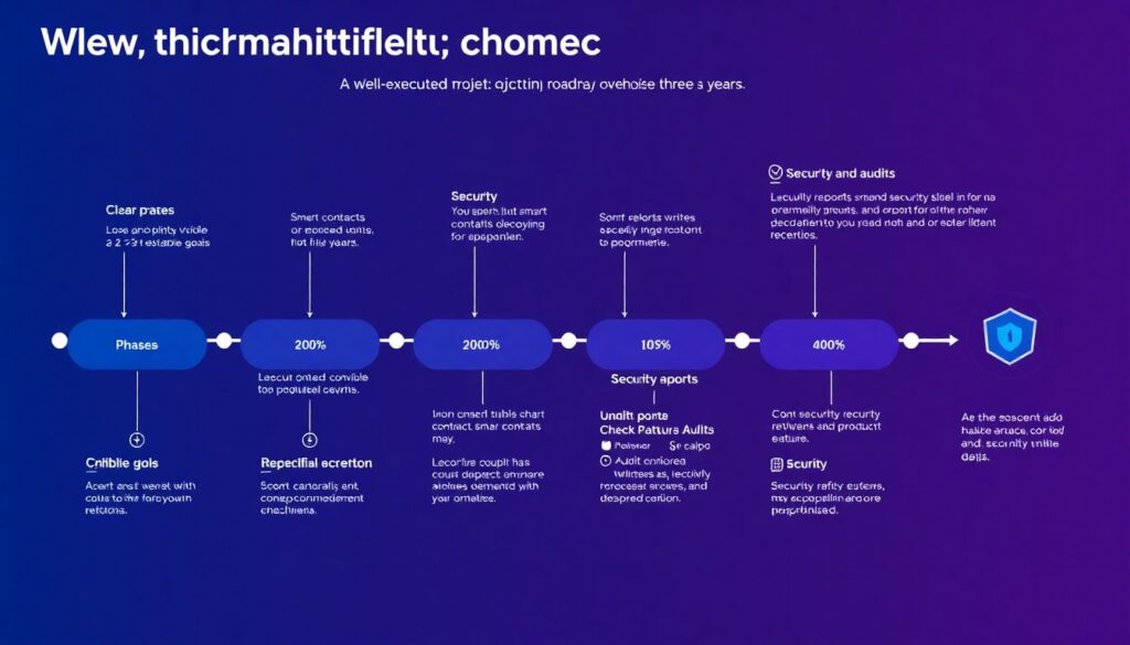 Beginner guide to reading crypto project roadmaps and milestones - иллюстрация