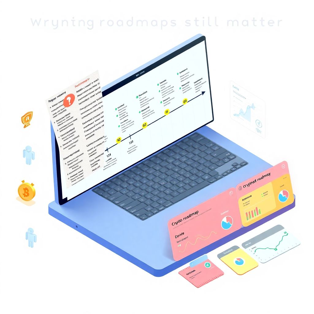 Beginner guide to reading crypto project roadmaps and milestones effectively