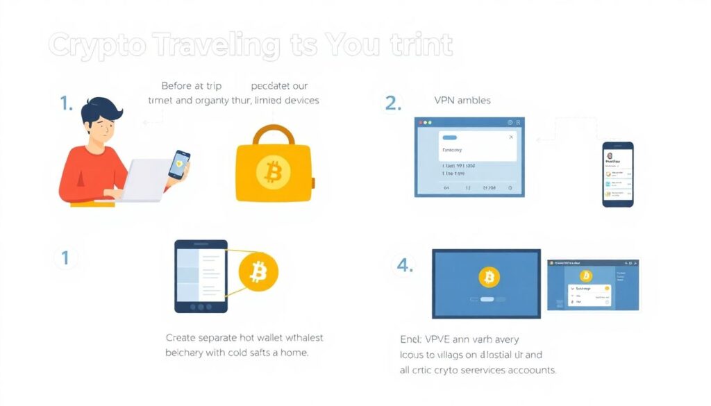 How to safeguard your crypto when traveling or commuting - иллюстрация