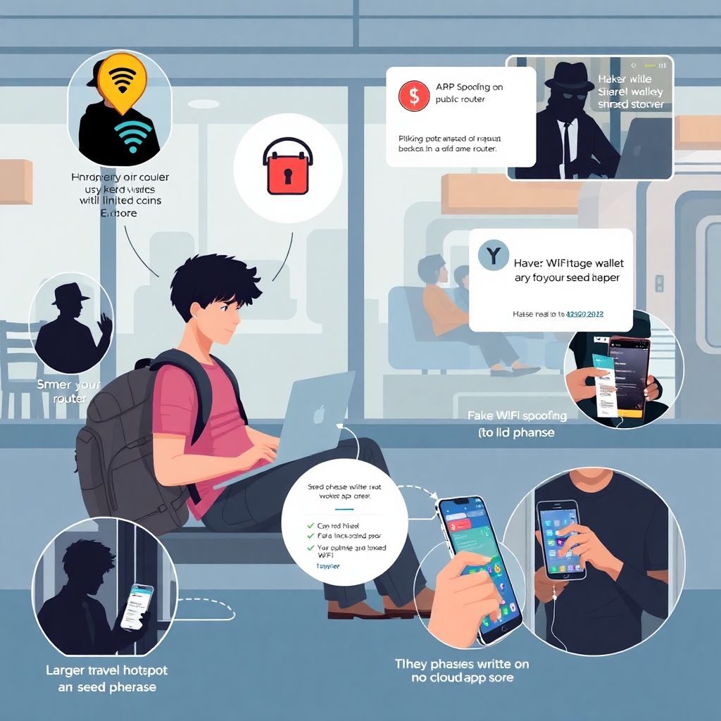 How to safeguard your crypto when traveling or commuting and avoid common risks