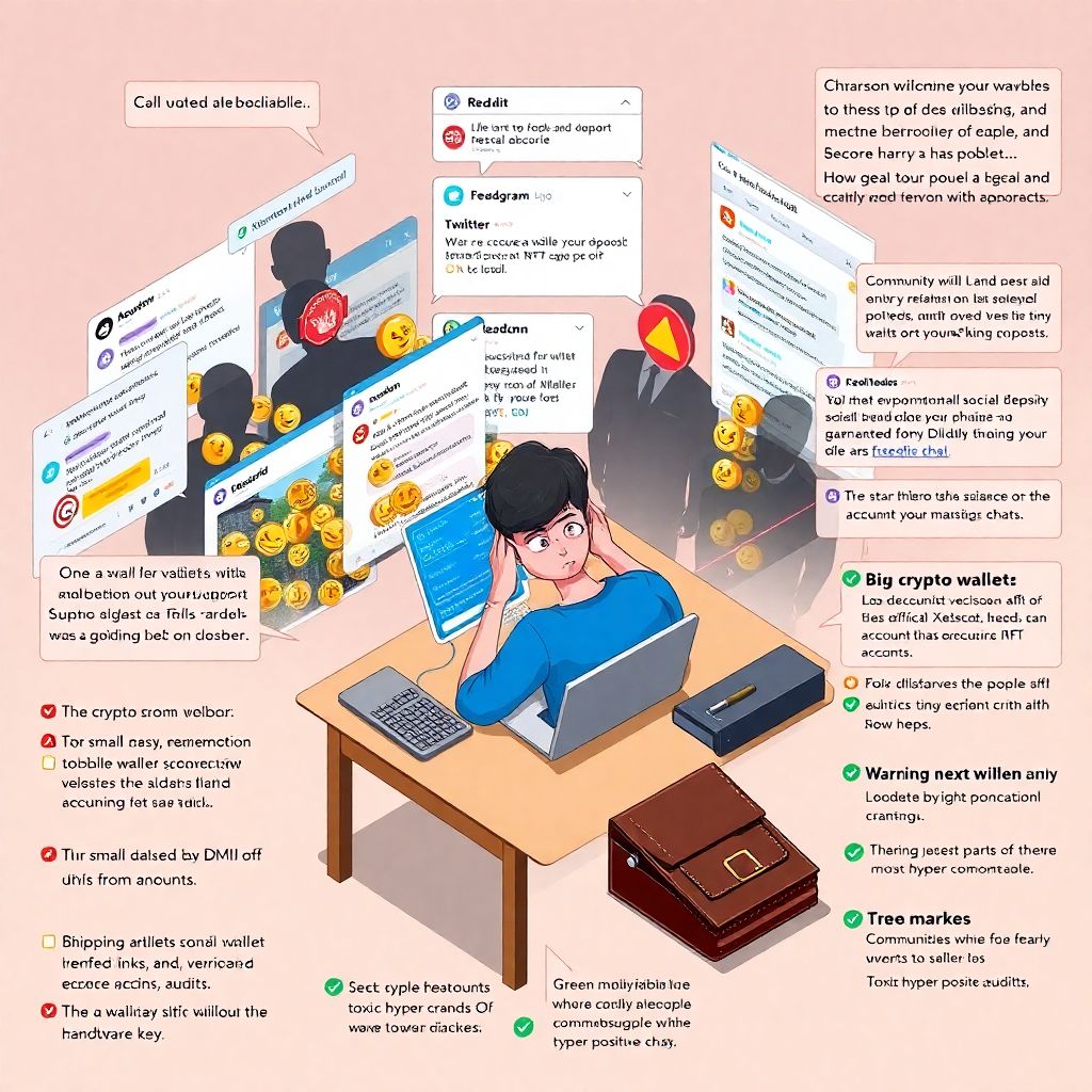 Beginner guide to joining crypto communities safely and avoiding common risks