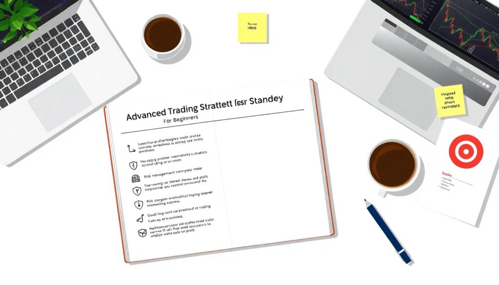 Advanced trading strategies explained for beginners in plain language - иллюстрация
