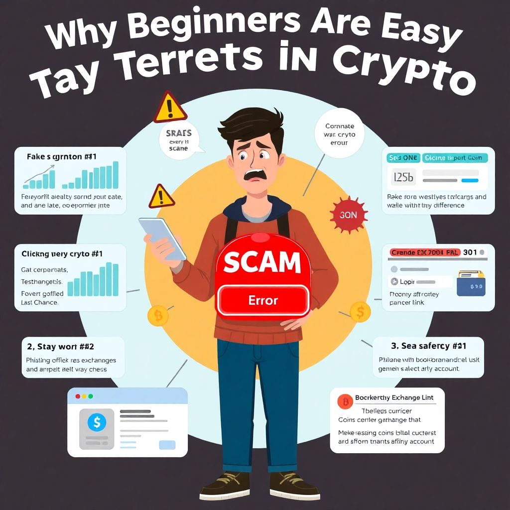 How to protect yourself from crypto scams targeting beginners online