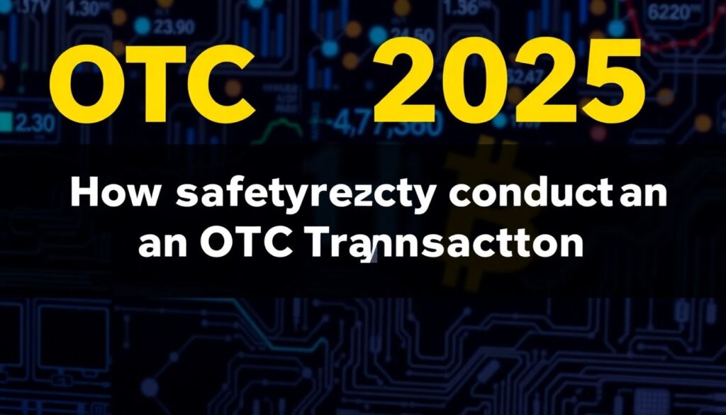 Step-by-step tutorial: completing a crypto OTC trade safely - иллюстрация