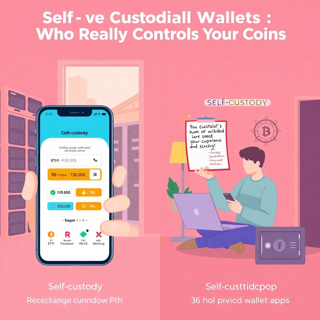 Beginner guide to self-custody vs custodial wallets and how to choose