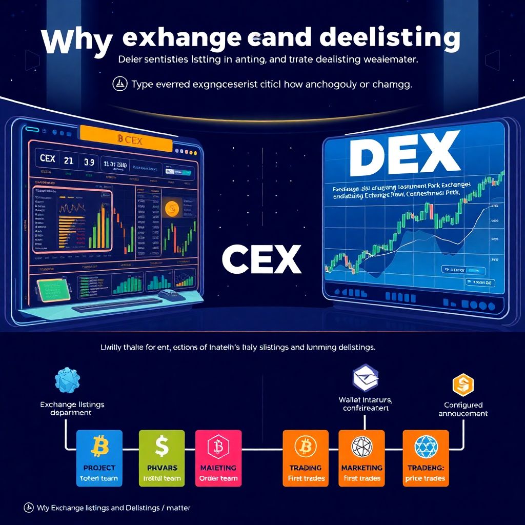 Practical guide to evaluating token exchange listings and delistings