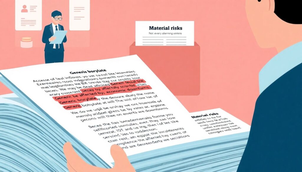 Beginner guide to evaluating a project's risk disclosures and disclosures - иллюстрация