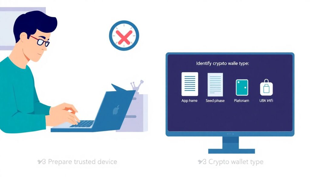 A practical guide to crypto wallet recovery and restore tips - иллюстрация