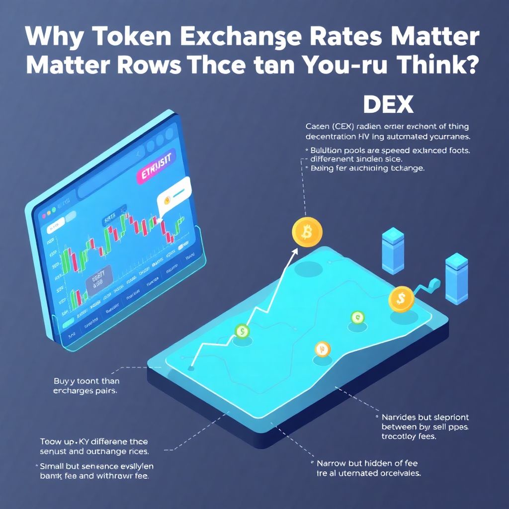 Beginner guide to understanding token exchange rates and crypto conversion