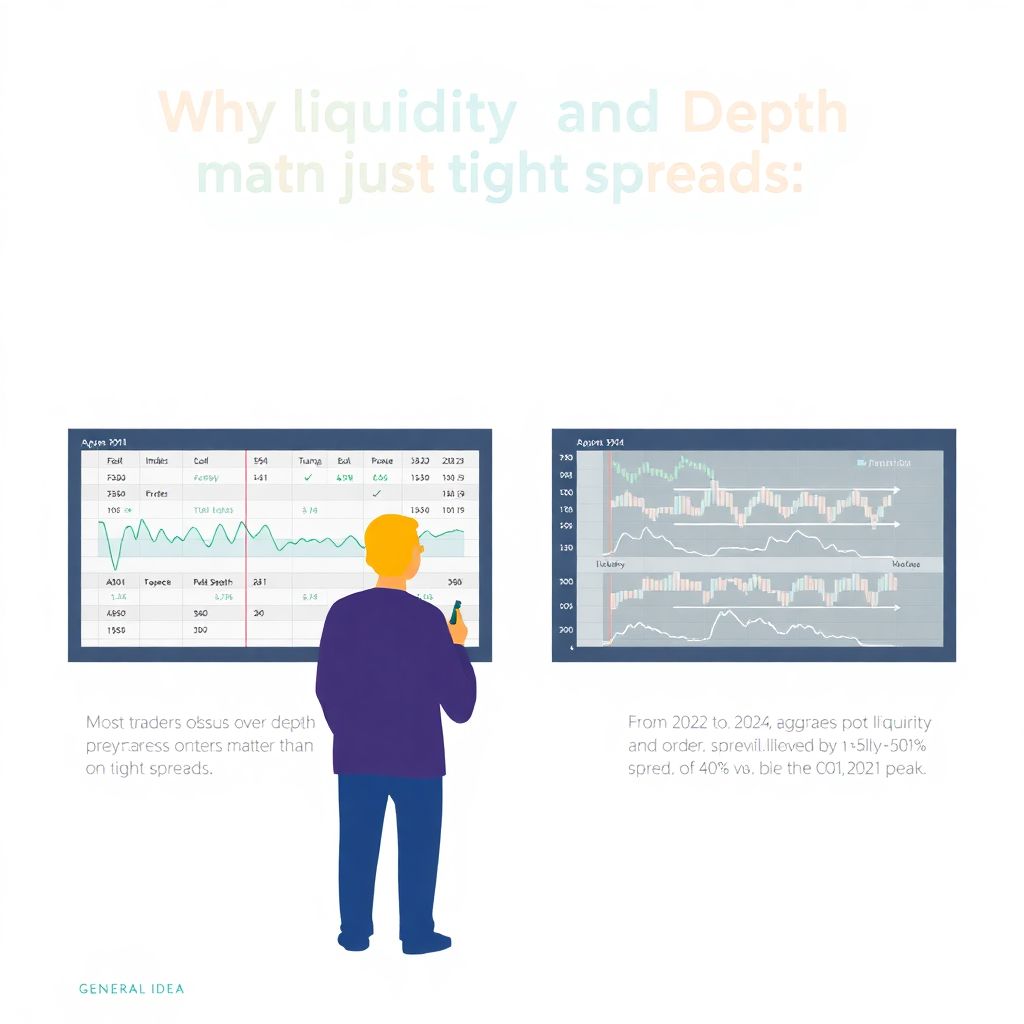 How to analyze exchange liquidity and depth before trading safely