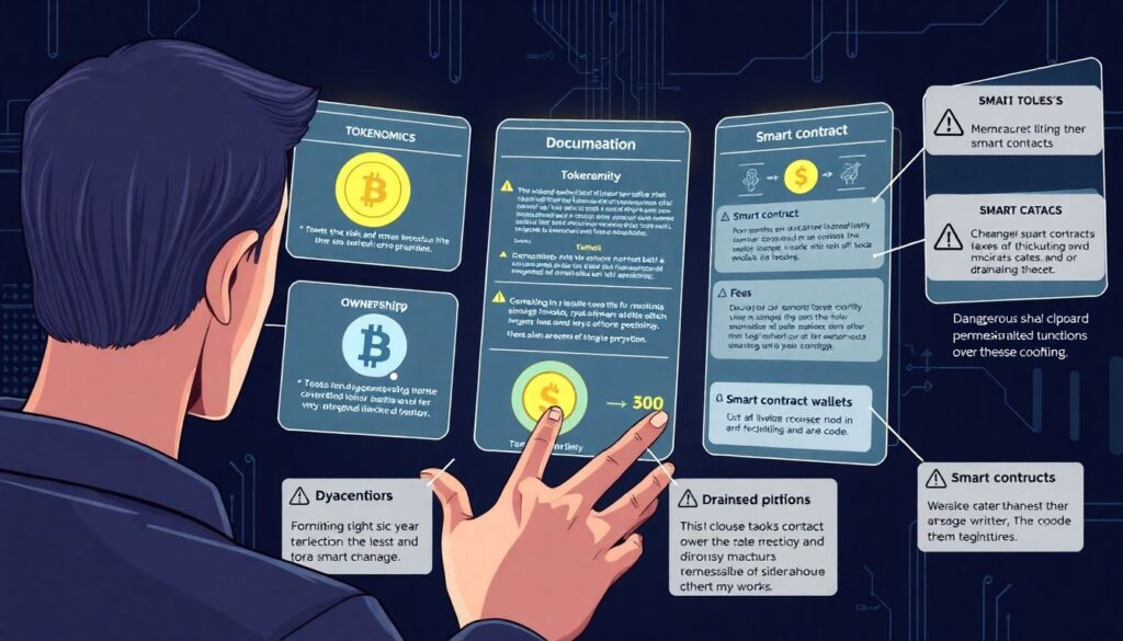 Beginner guide to avoiding rug pulls and fake partnerships - иллюстрация