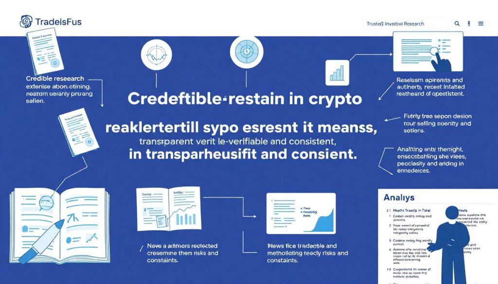 A practical guide to identifying credible crypto research sources for beginners - иллюстрация
