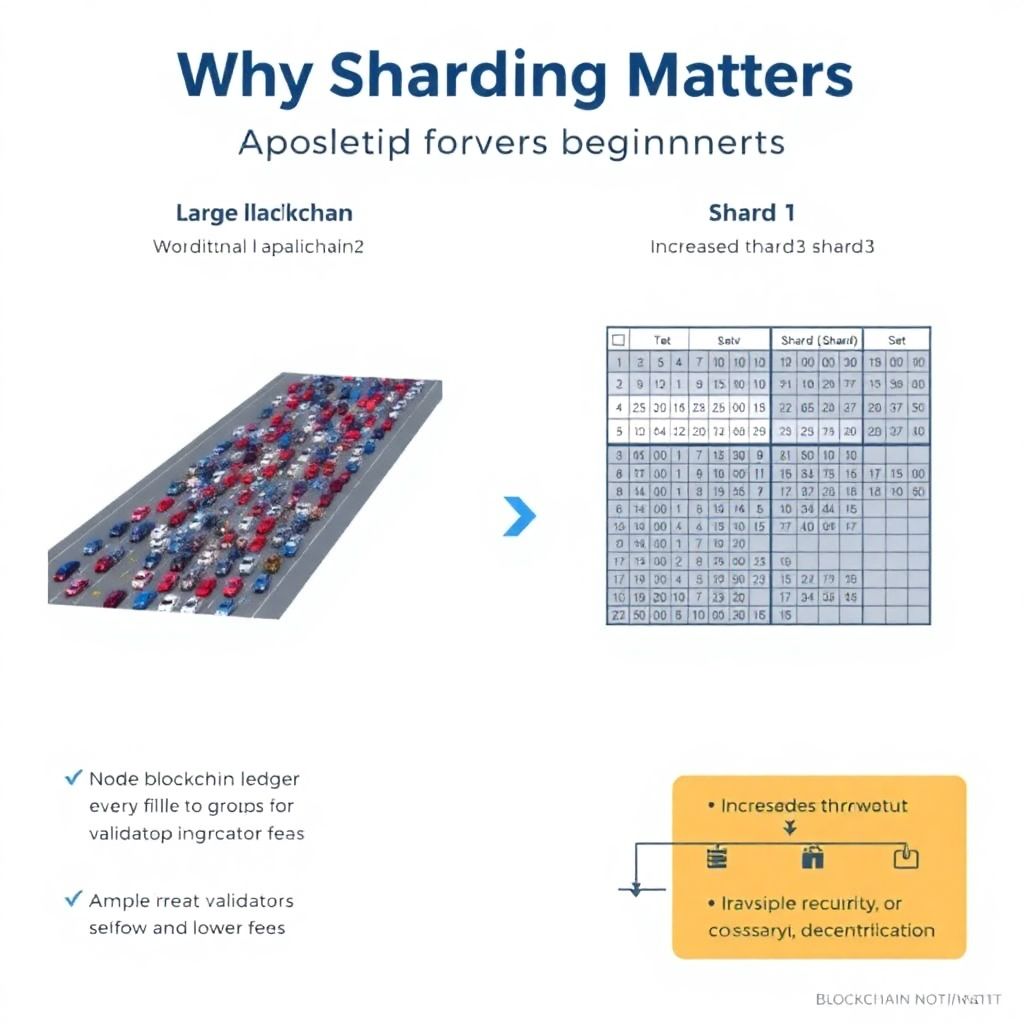 Beginner guide to blockchain sharding concepts: how it works and why it matters