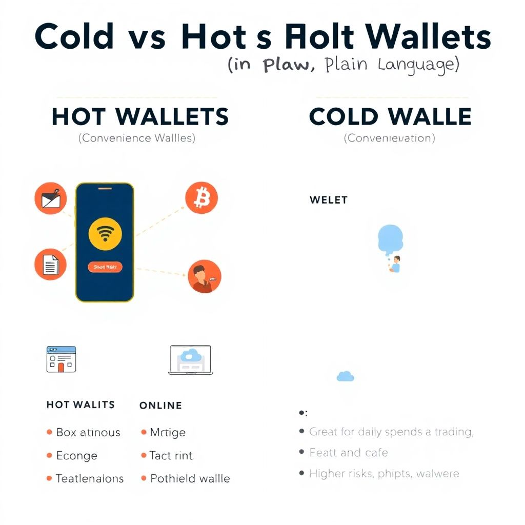 Cold wallets vs hot wallets: choosing the best storage for your digital assets