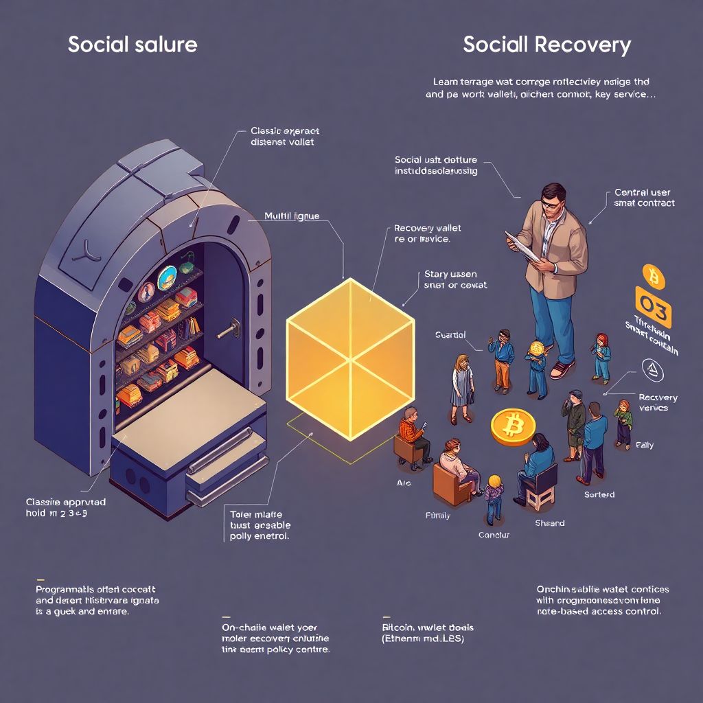 Multi-sig wallets and social recovery for advanced crypto security of your funds