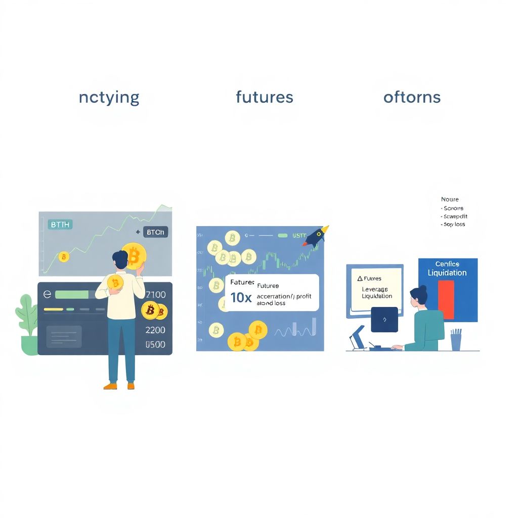 Spot trading vs futures vs options: choose a strategy for your risk profile