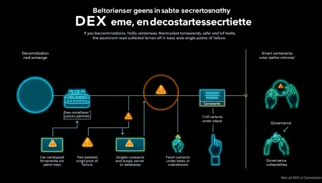 Comparing Decentralized vs. Centralized Exchanges: Liquidity, Security, and User Experience - иллюстрация