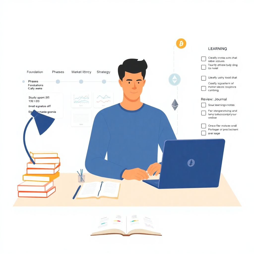 Crypto learning plan that sticks: a practical guide for consistent progress
